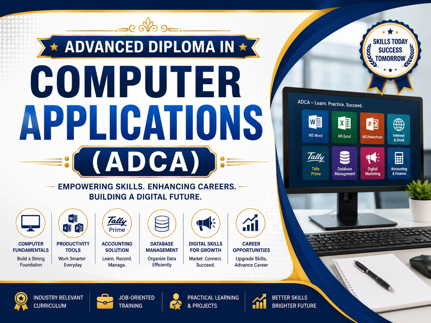 Advanced Diploma in Computer Applications (ADCA)